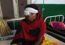 आक्रोशित पति ने हसुए से निकाल दी पत्नी की आंख, आईबॉल को आग में डाला