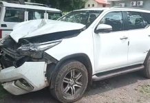 छत्तीसगढ़ के राजस्व मंत्री जय सिंह अग्रवाल के काफिले की गाड़ी ने एक युवक को कुचला