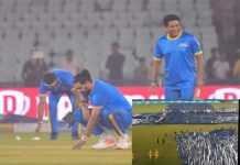 रायपुर में खेल रहे थे सचिन, युवराज,पठान और हो गई बारिश, आज फिर से होगा मैच