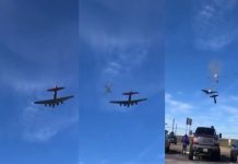 अमेरिका: आसमान में 2 वॉर प्लेन के बीच हुई जबरदस्त टक्कर, उड़ गए परखच्चे, देखें VIDEO