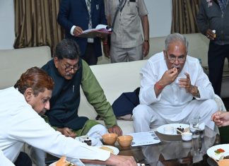 पहली बार छत्तीसगढ़ के VIPs ने किया मिलेट्स लंच, मुख्यमंत्री बोले : रागी का हलवा लाजवाब