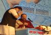 छत्तीसगढ़ आए मशहूर कथा वाचक पं.प्रदीप मिश्रा, सांसद सोनी ने लिया आर्शीवाद