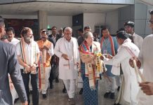 राहुल गांधी , सोनिया गांधी रायपुर पहुंचे, एयरपोर्ट पर मुख्यमंत्री भूपेश बघेल ने किया स्वागत