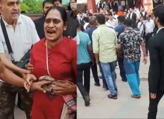 दिल्ली के साकेत कोर्ट में लड़की पर सरेआम फायरिंग…वकील की ड्रेस में आया था हमलावर