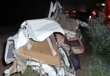 छत्तीसगढ़ में सड़क हादसे के कारण खत्म हो गया पूरा परिवार, 2 बच्चों समेत 11 की मौत