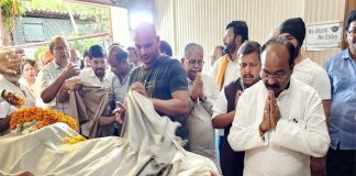 नहीं रहे भाजपा विधायक भसीन, वरिष्ठ नेताओं ने दी विदाई, पंच तत्व में हुए विलीन