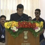 मोहन मरकाम बने मंत्री: राज्यपाल ने दिलाई पद और गोपनीयता की शपथ, CM भूपेश बघेल रहे मौजूद