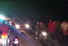जल चढ़ाने जा रही कांवरिया को अज्ञात वाहन ने रौंदा, मौके पर हुई मौत