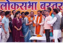 कॉंग्रेस महापौर ने किया भाजपा प्रवेश , सीएम ने कराया प्रवेश