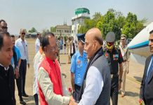 रायपुर पहुंचे केंद्रीय रक्षा मंत्री राजनाथ सिंह, किसान महासम्मेलन में होंगे शामिल