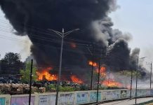 राजधानी के ट्रांसफॉर्मर गोदाम में लगी भीषण आग के मामले में कांग्रेस नेता ने कहा- यह आग लगी नहीं बल्कि लगाई गई