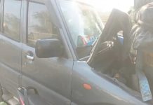 कवर्धा में अजीबोगरीब एक्सीडेंट, एक ही ट्रक से भिड़ी पुलिस की तीन गाड़ियां, आरक्षक की मौत, 4 घायल