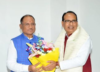 केंद्रीय कृषि मंत्री शिवराज सिंह चौहान से सीएम विष्णुदेव साय ने की मुलाकात