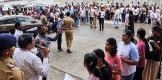 NEET एग्जाम में एक बार फिर फर्जीवाड़ा…. बिहार से 40 लोग गिरफ्तार….. वास्तविक परीक्षार्थी की जगह 9 फर्जी छात्रों ने दिया पेपर….. बायो मीट्रिक सिस्टम में सेंध लगाकर किया पूरा फर्जीवाड़ा…..
