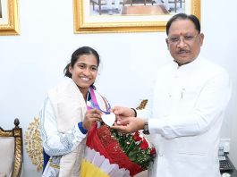 कॉमनवेल्थ गेम्स की रजत पदक विजेता ज्ञानेश्वरी यादव को छत्तीसगढ़ सरकार ने ऑउट ऑफ टर्न प्रमोट करके डीएसपी बनाया….. मुख्यमंत्री ने 30 लाख रुपए की प्रोत्साहन राशि देने की भी की घोषणा……